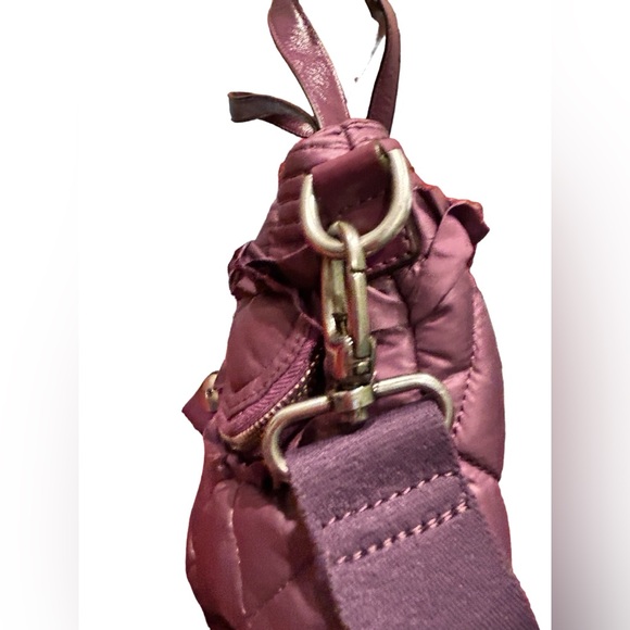 Juicy Couture Vintage Large Purple Quilted Bag with Removable Strap 17”x12” - Picture 16 of 16